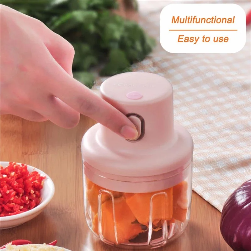 Mini Electric Chopper vegetable cutter household...